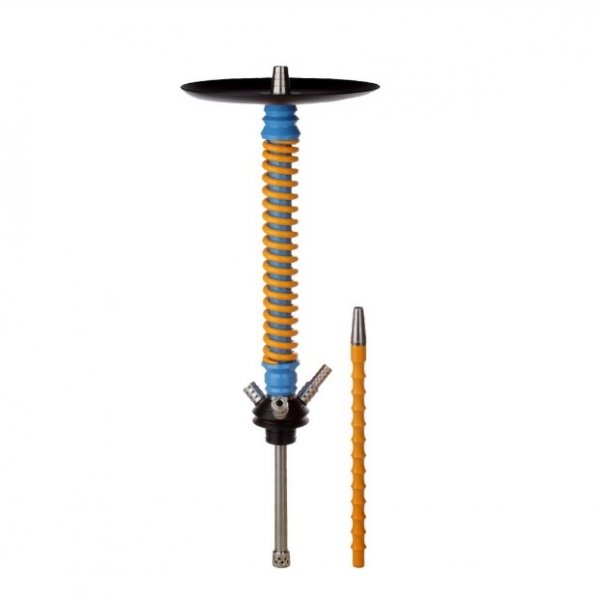 Купить Mamay Custom V3 №12 Coilovers Пружина:Желтый/ Шахта:Голубой (Шахта + Мундштук + Блюдце)