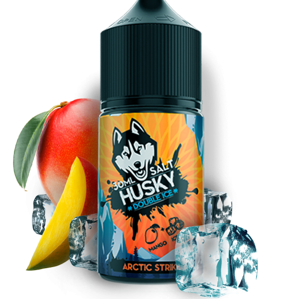 Купить Husky Salt Double Ice Strong - Arctic Strike (Ледяной манго) 30мл