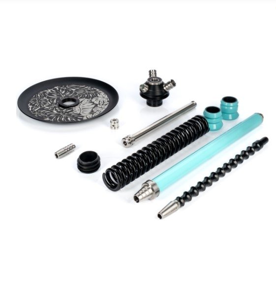 Купить Mamay Custom V3 №12 Coilovers Пружина:Черный / Шахта:Мятный (Шахта + Мундштук + Блюдце)