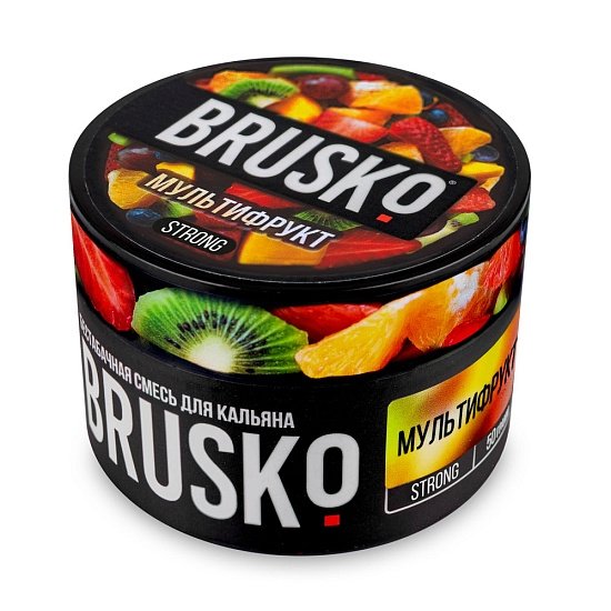 Купить Brusko Strong - Мультифрукт 50г