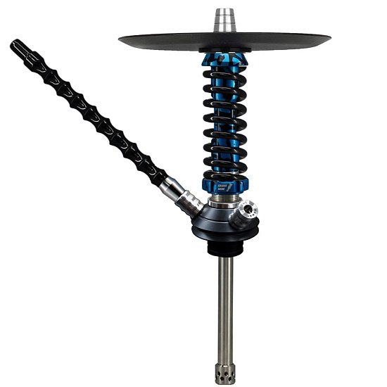 Купить Mamay Custom Coilovers Micro Пружина:Черный / Шахта:Синий Сплеш (Шахта + Мундштук + Блюдце)