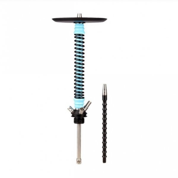 Купить Mamay Custom V3 №12 Coilovers Пружина:Черный / Шахта:Голубой (Шахта + Мундштук + Блюдце)