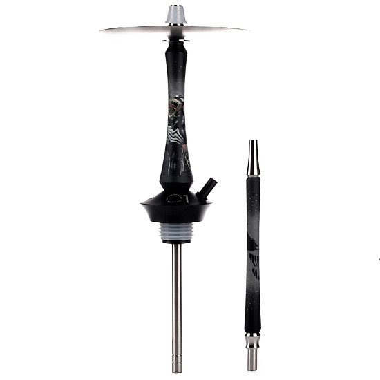 Купить Union Hookah Sleek Комикс Веном (Шахта + Мундштук + Блюдце)