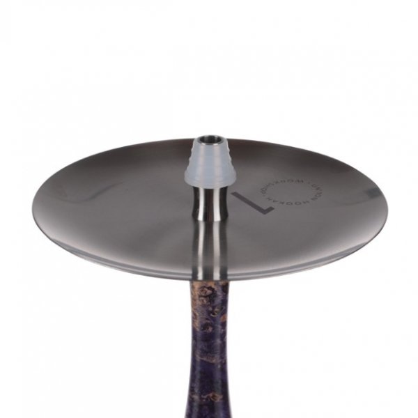 Купить Union Hookah Sleek Стаб. Дерево Фиолетовый  (Шахта + Мундштук + Блюдце)