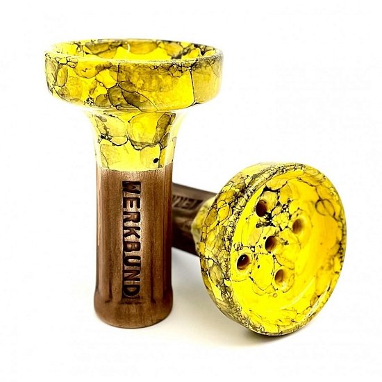 Купить Чаша Werbund - Керамическая WZ KILLER BUBBLE YELLOW BLACK