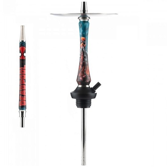 Купить Union Hookah Sleek Комикс Дедпул (Шахта + Мундштук + Блюдце)