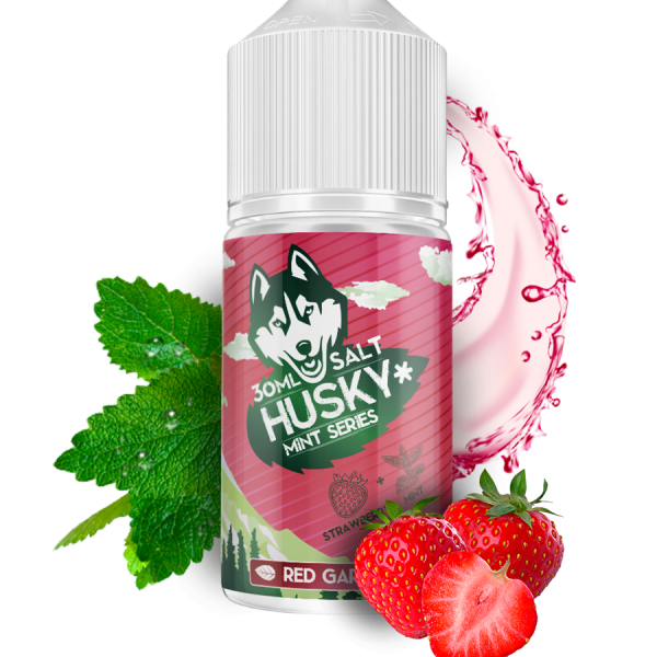 Купить Husky Salt Mint Series Strong - Red Garden (Клубника - Мята) 30мл