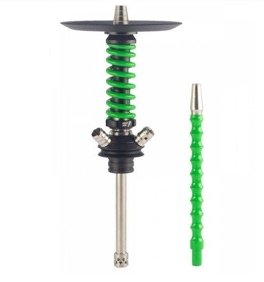 Купить Mamay Custom Coilovers Micro - Пружина:Салатовый / Шахта:Черный (Шахта + Мундштук + Блюдце)