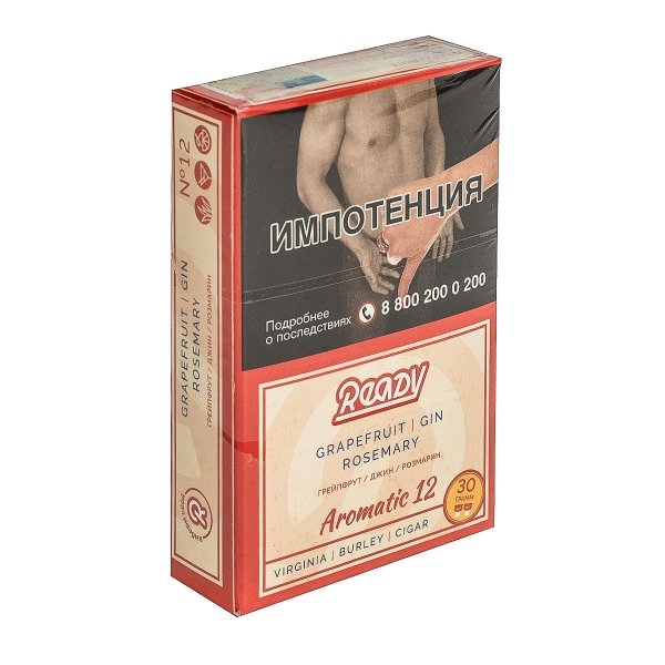 Купить Ready - 12 (Алкоголь-Грейпфрут-Травы) 30г