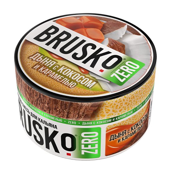 Купить Brusko Zero - Дыня с кокосом и карамелью 250г