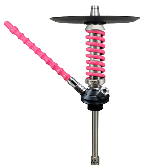 Купить Mamay Custom Coilovers Micro - Пружина:Розовый / Шахта:Серебро (Шахта + Мундштук + Блюдце)