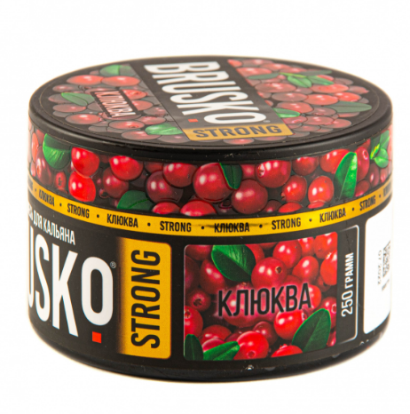 Купить Brusko Strong - Клюква 250г
