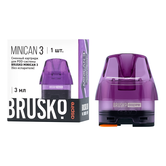 Купить Картридж Brusko Minican 3мл в ассортименте