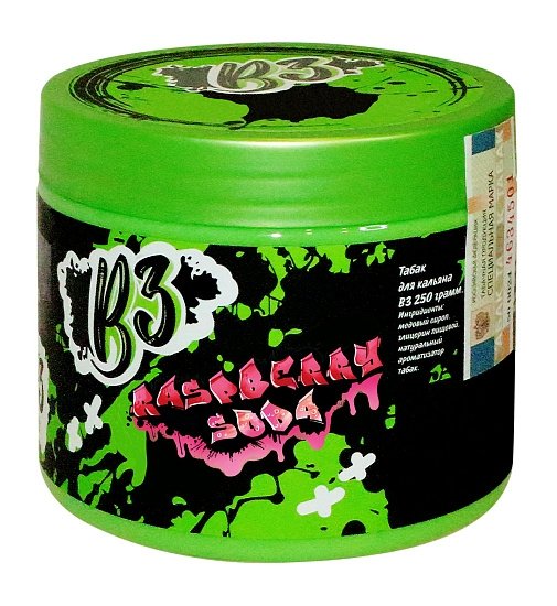 Купить B3 - Raspberry Soda (Малиновая Газировка) 250г