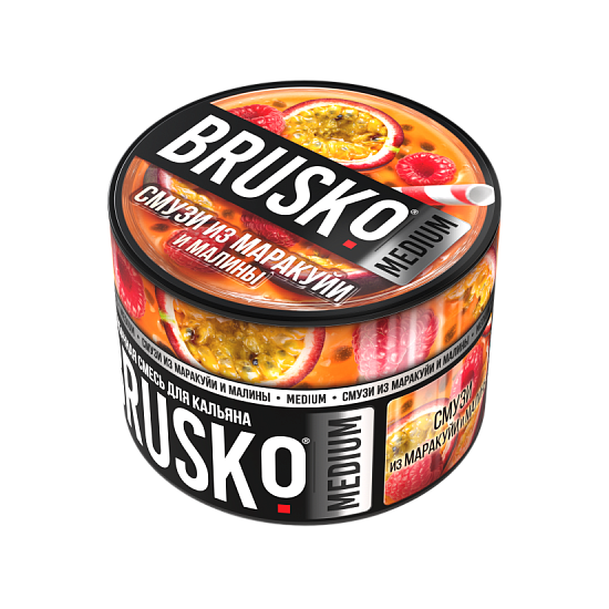 Купить Brusko Medium - Смузи из маракуйи и малины 50г