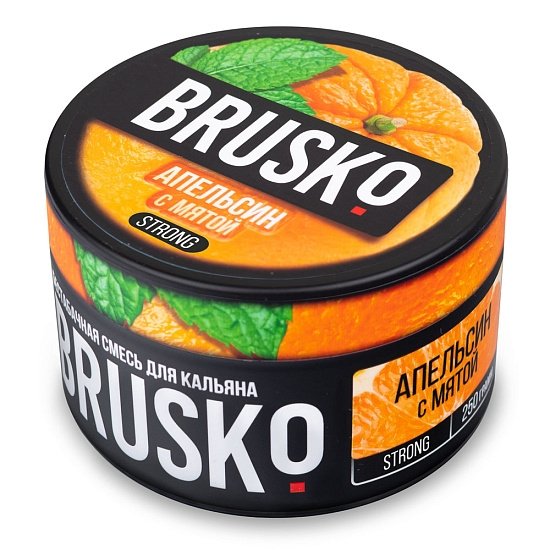 Купить Brusko Strong - Апельсин с Мятой 250г