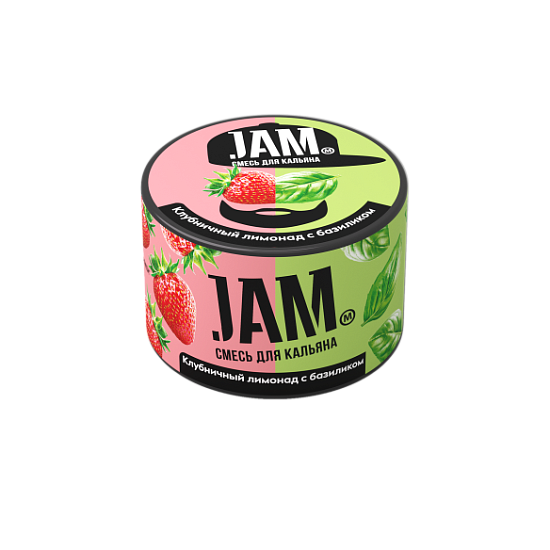 Купить Jam - Клубничный лимонад с базиликом 50г