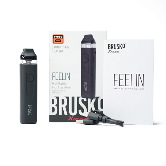 Купить Brusko Feelin 1000 mAh (Черный)