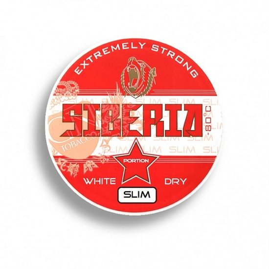 Купить SIBERIA - Slim White Dry 13г