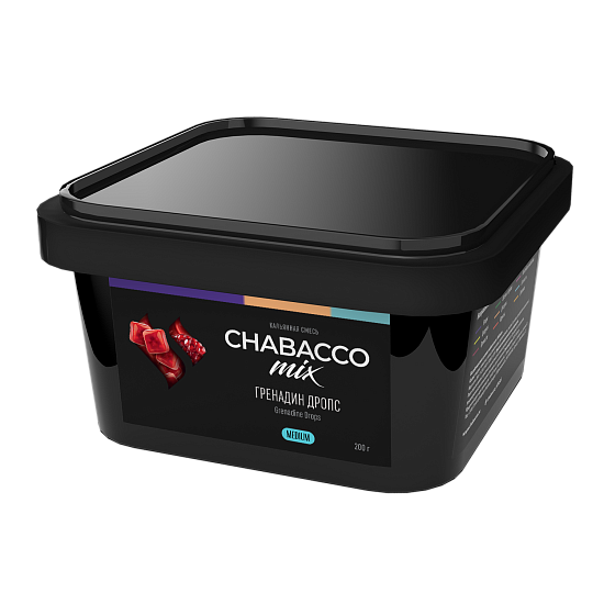 Купить Chabacco MEDIUM MIX - Grenadine Drops (Гранатовае леденцы) 200г