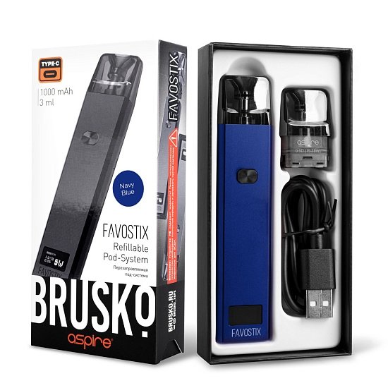 Купить Brusko Favostix 1000 mAh (Синий)