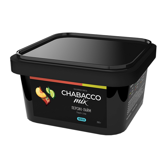 Купить Chabacco MEDIUM MIX - Peach Lime (Персик лайм) 200г