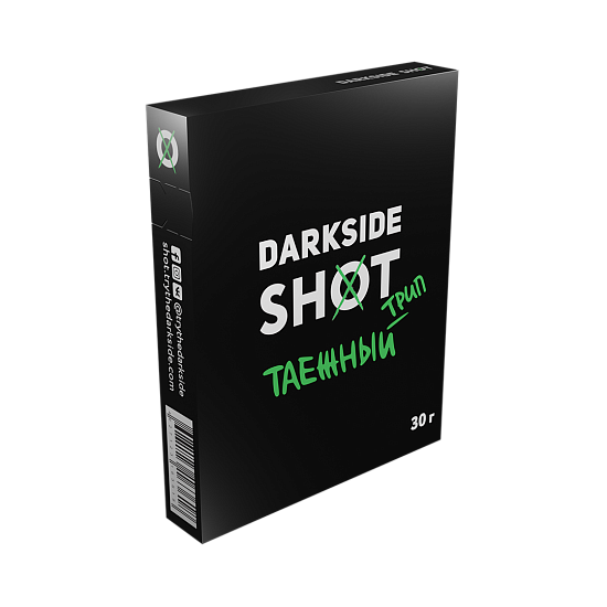 Купить Dark Side SHOT - Таежный Трип (Лемонграсс-Фейхоа-Эвкалипт) 30г