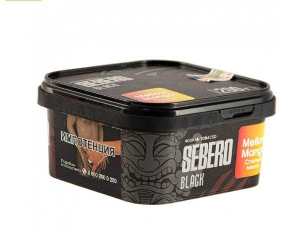 Купить Sebero Black - Mellow Mango (Спелый манго) 200г