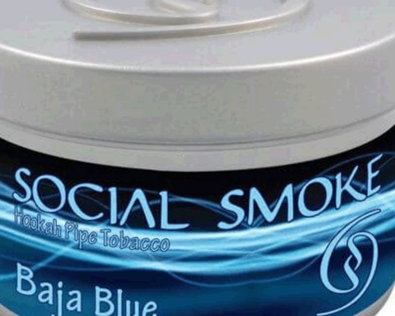 Фото Social Smoke - Baja Blue (Баджа Блу) - 250 г.