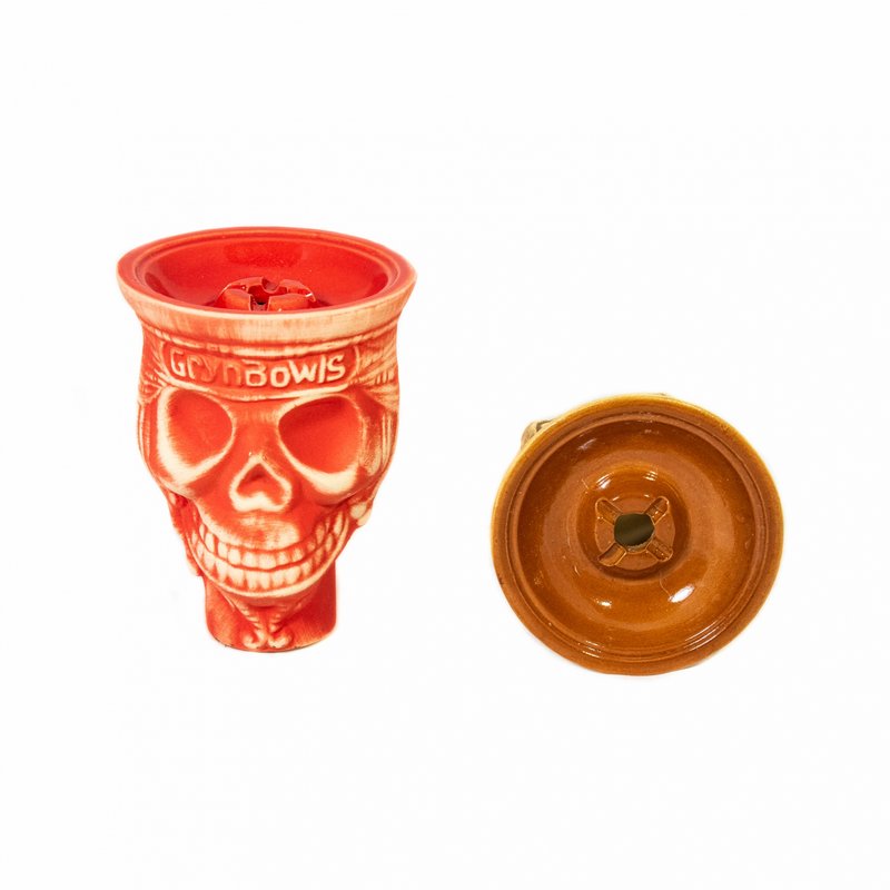 Фото Чаша Grynbowl Cranium Red