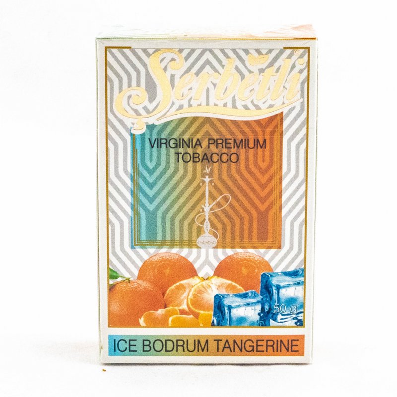 Фото Serbetli 50 г  - Ice Bodrum Tangerine (Ледяной мандарин)