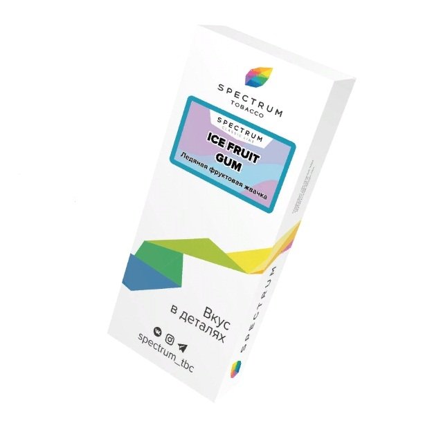 Фото Spectrum - Ice Fruit Gum (Ледяная фруктовая жвачка) 100г