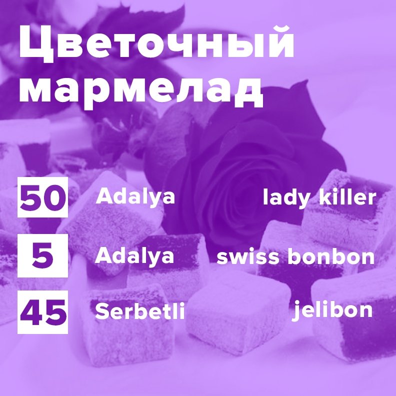 Фото Цветочный мармелад (рецепт)
