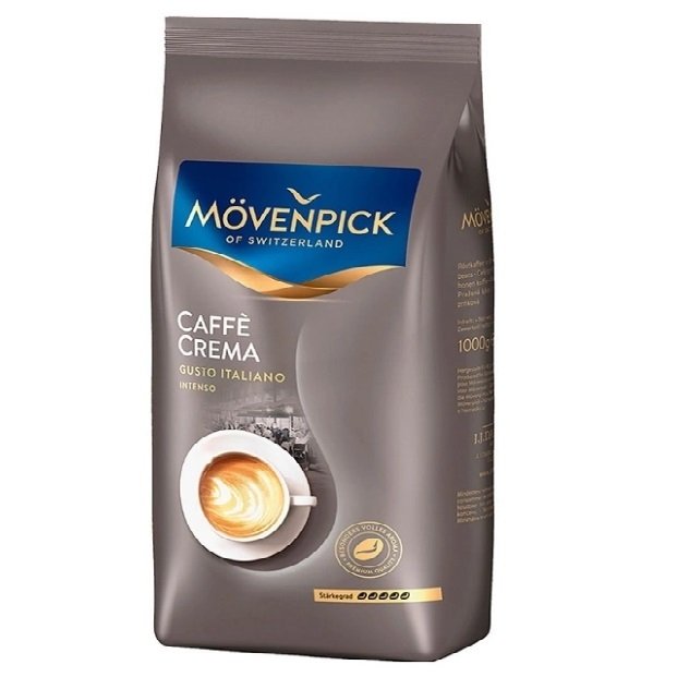 Фото MOVENPICK CAFFE CREMA GUSTO ITALIANO Кофе в Зёрнах 1000 гр.
