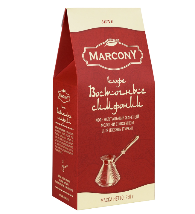 Фото Marcony Восточные симфонии кофе молотый, 250 г