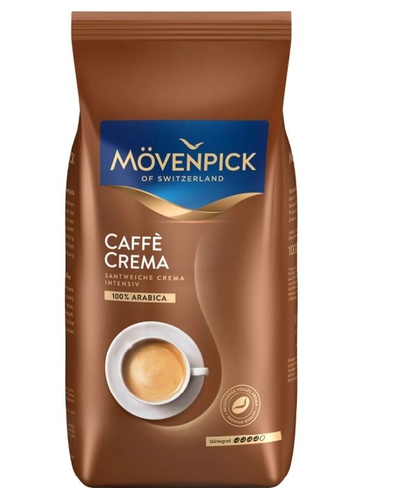 Фото MOVENPICK CAFFE CREMA Кофе в Зёрнах 1000 гр.