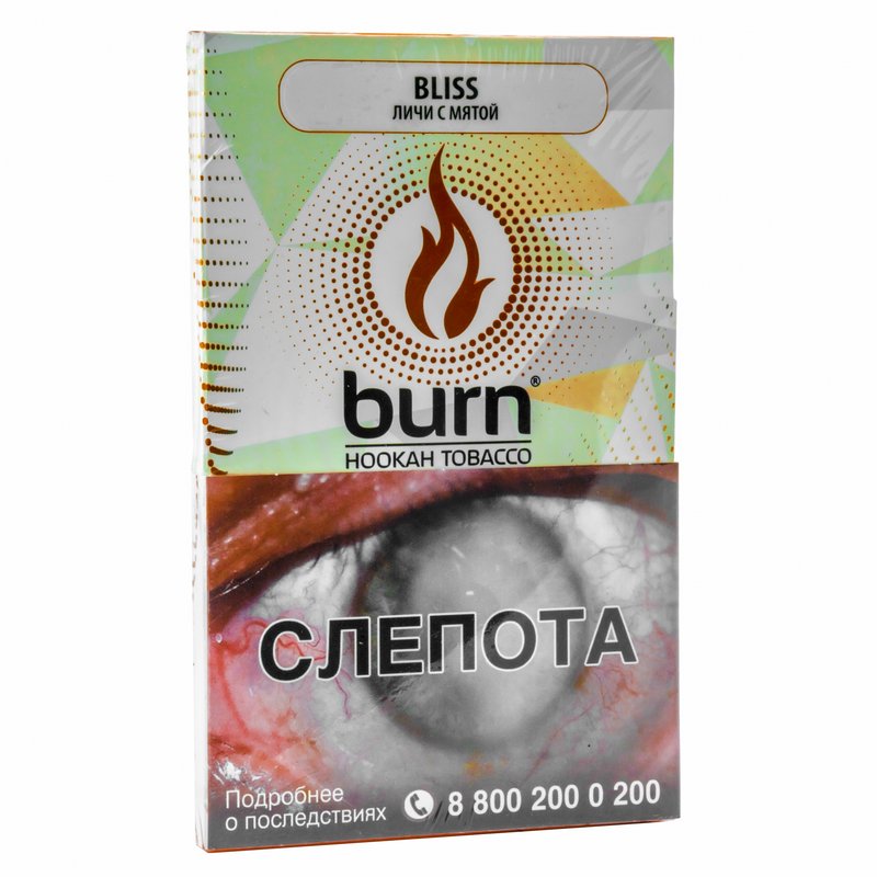 Фото Burn - Bliss (Ягоды, Личи, Мята, 100 грамм)