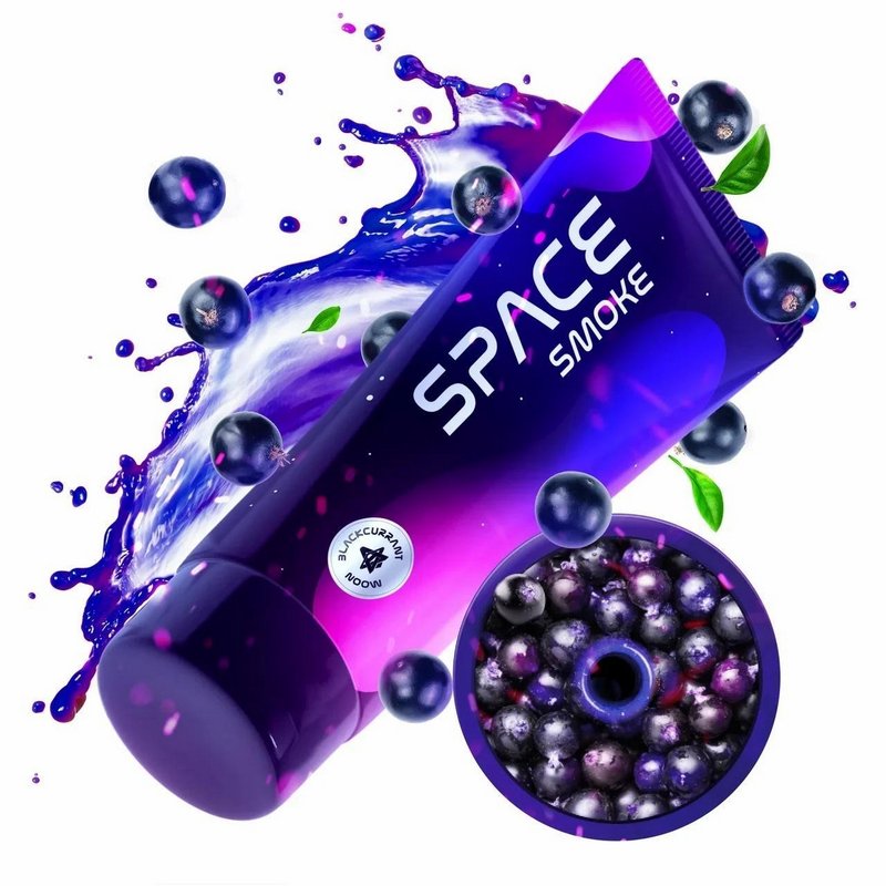 Фото Space Smoke - Moon Blackcurrant (Черная Смородина) 30г
