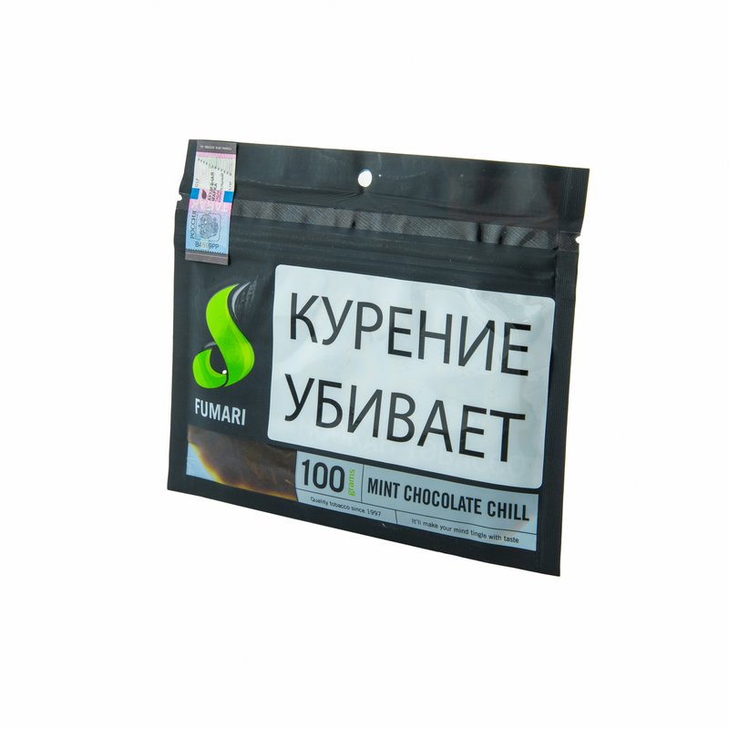 Фото Fumari - Mint Chocolate Chill (Шоколадное Мороженое с Мятой) 100г
