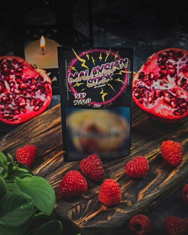 Фото Malaysian Stick - Red Syrup (Гранат-Малина) 25г