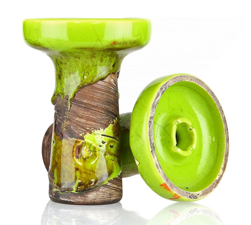 Фото Чаша Kolos Grown Glaze Top Green