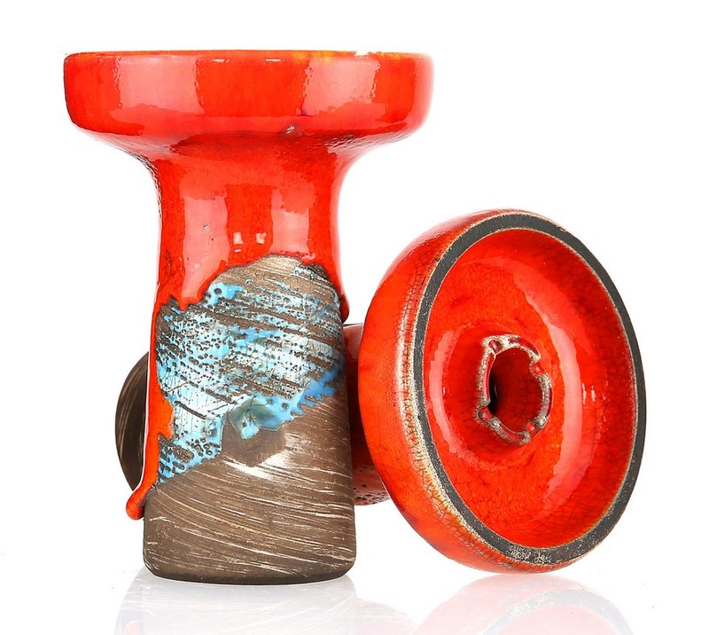 Фото Чаша Kolos Grown Glaze Top Red
