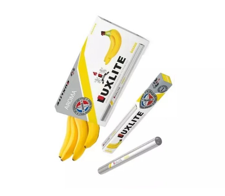 Фото Luxlite - Banana (Банан), 650 затяжек, 18 мг (1,8%)