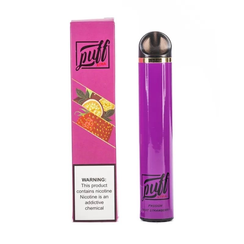 Фото Puff XTRA - Passion Fruit Strawberry (Маракуйя, Клубника), 1500 затяжек, 20 мг (2%)