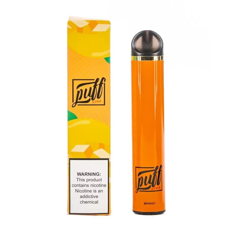 Фото Puff XTRA - Mango (Манго), 1500 затяжек, 20 мг (2%)