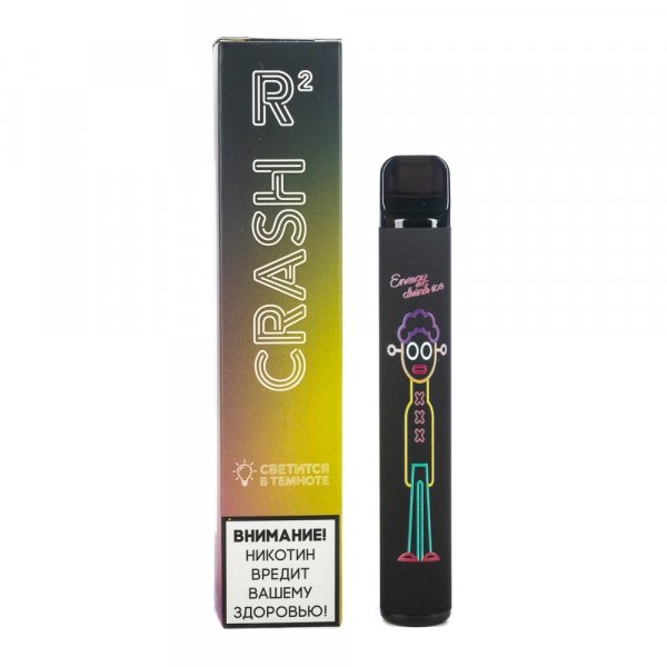 Фото Crash R2  - Energy Drink Ice (Ледяной Энергетик), 800 затяжек, 20 мг (2%)