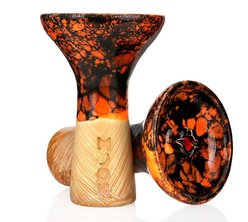 Фото Чаша Moonrave Phunnel Marble Orange-Black