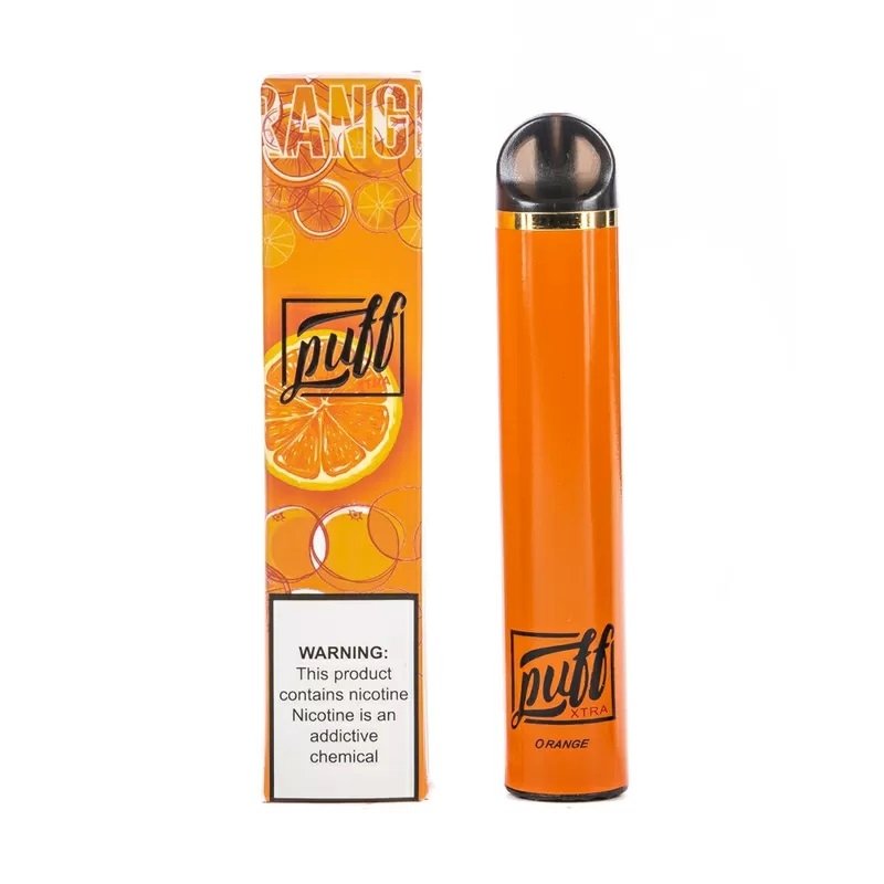Фото Puff XTRA - Orange (Апельсин), 1500 затяжек, 20 мг (2%)