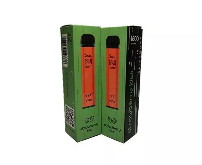 Фото IZI Max - Strawberry Kiwi (Клубника Киви), 1600 затяжек, 20 мг (2%)