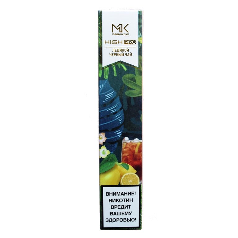 Фото Maskking Pro - Ледяной Черный Чай, 1000 затяжек, 20 мг (2%)